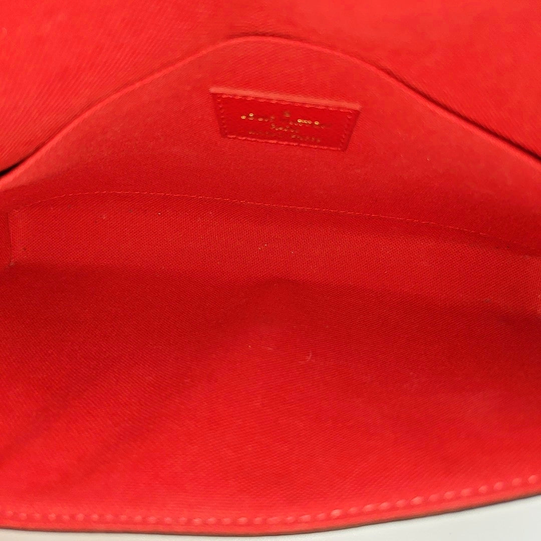 Authenticated pre-owned  FÉLICIE Coated Canvas Brown - Shoulder Bag at Looply