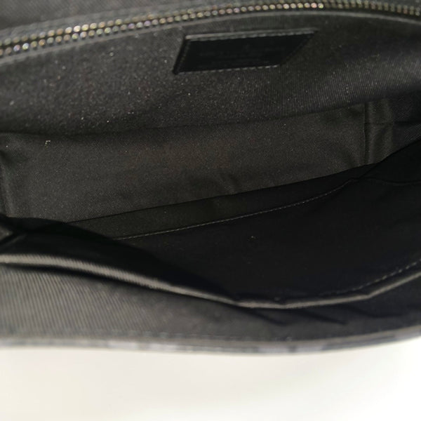 VOYAGER PM Monogram Coated Canvas Black