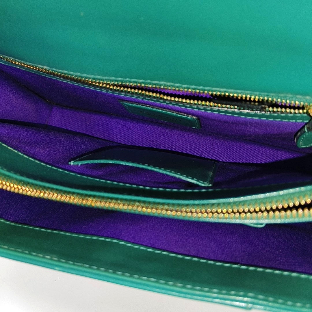 SERPENTI FOREVER Medium Calfskin Green