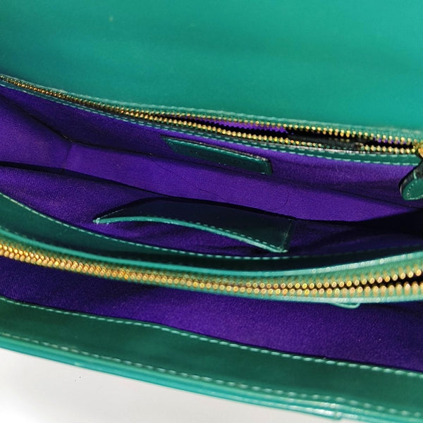SERPENTI FOREVER Medium Calfskin Green