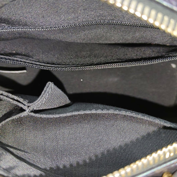 GABRIELLE Small Quilted Calfskin Metallic