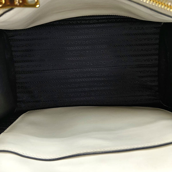 Monochrome Saffiano Calfskin White