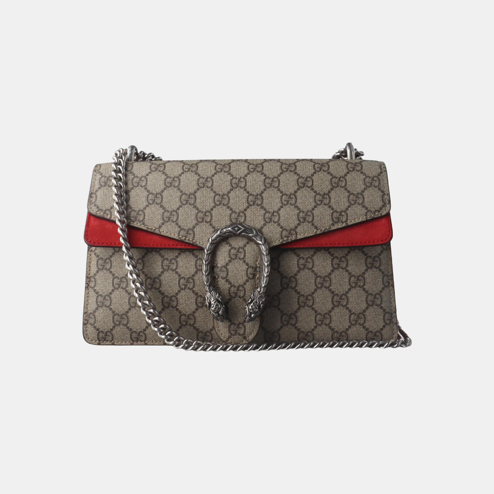 Authenticated pre-owned  Dionysus Small Monogram Coated Canvas Beige - Shoulder Bag at Looply