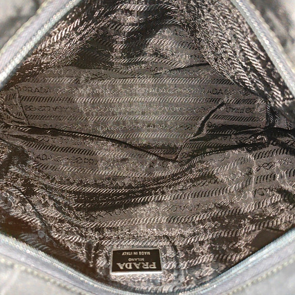 Nylon Shoulder Bag Black