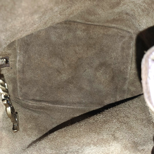 Suede Bucket Bag Brown