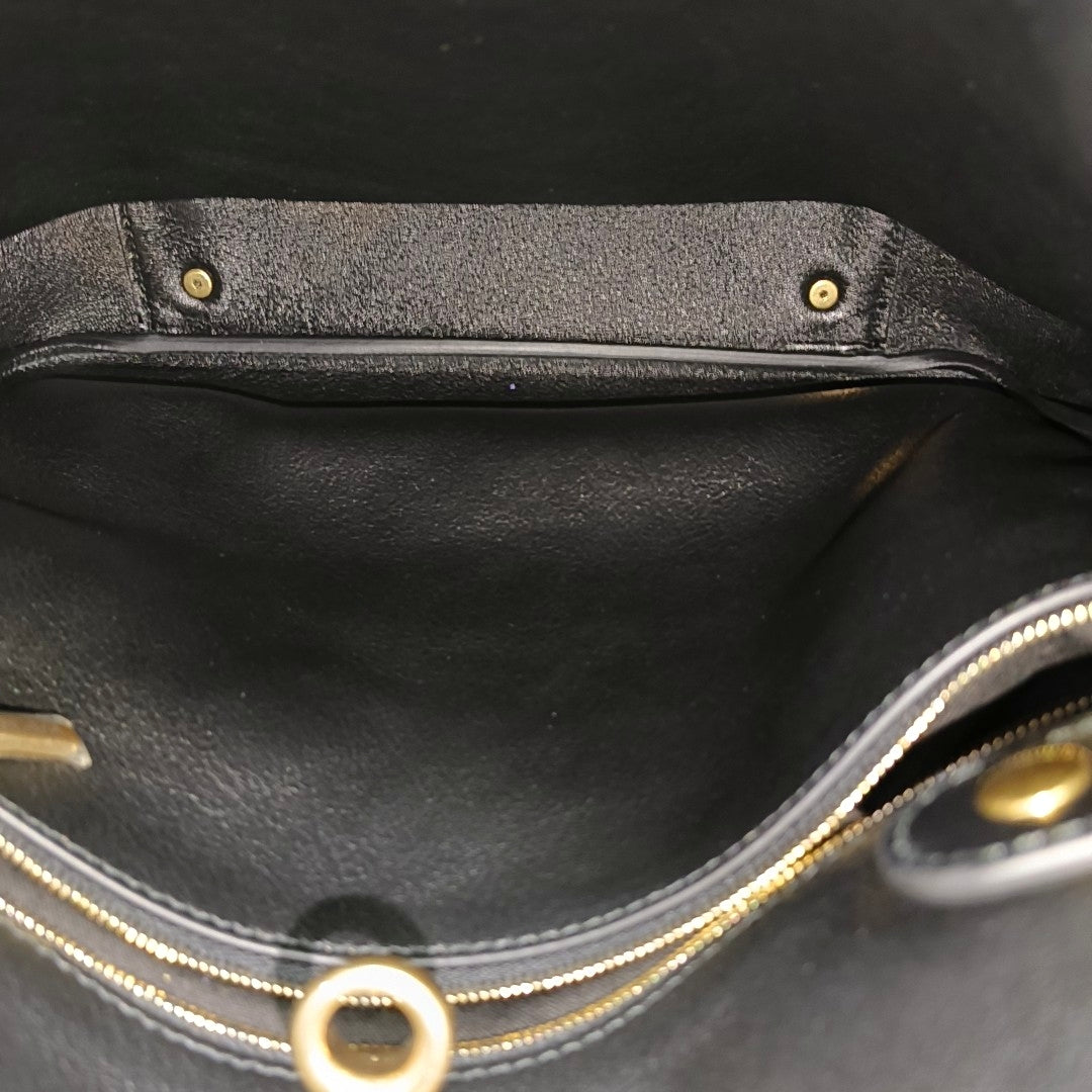 BEL AIR Small Calfskin Black
