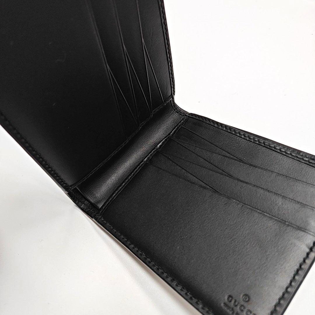 Monogram Calfskin Wallet Black