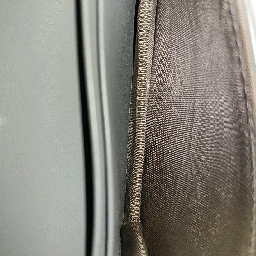 Authenticated pre-owned  Saddle Oblique Fabric Gray Card Holder - Card Holder at Looply