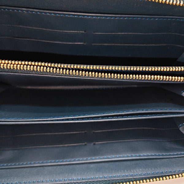 ZIPPY Patent Leather Green Wallet