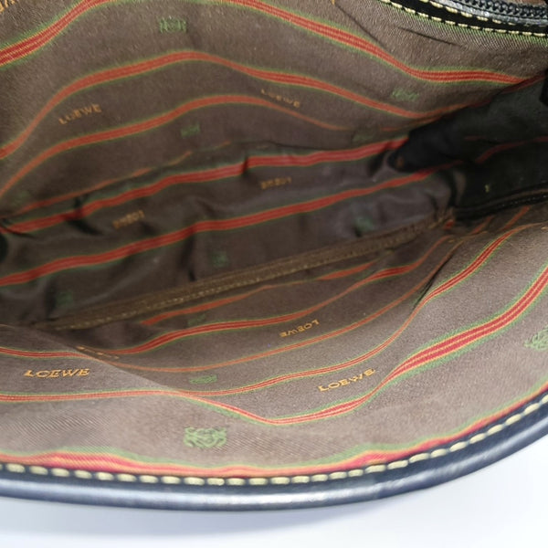 Calfskin Shoulder Bag Brown