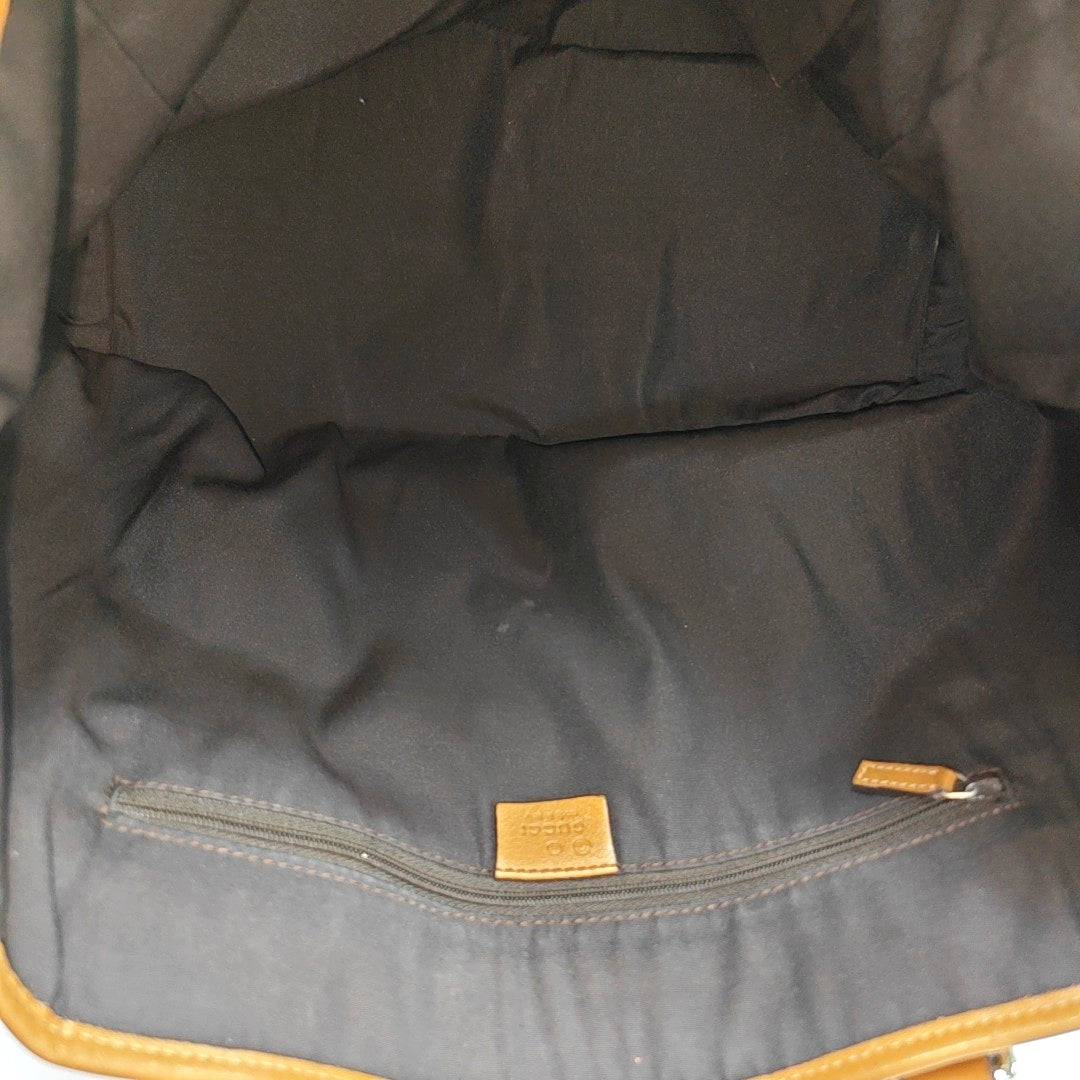 Monogram Canvas Tote Bag Yellow