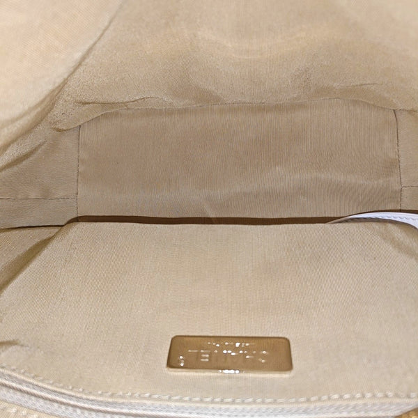 HOBO Quilted Calfskin White