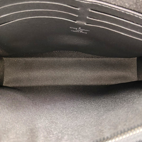 Pochette Voyag MM Monogram Coated Canvas Gray
