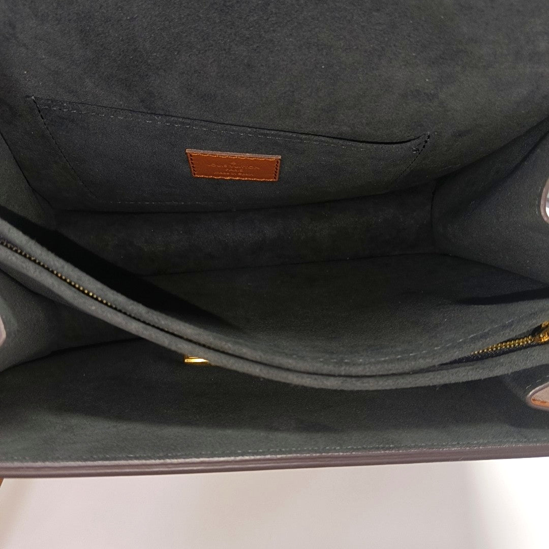 DAUPHINE MM Monogram Coated Canvas Brown
