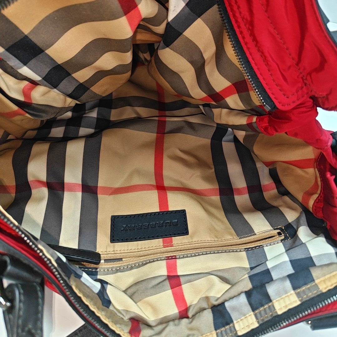 Buckleigh Medium Nylon Red
