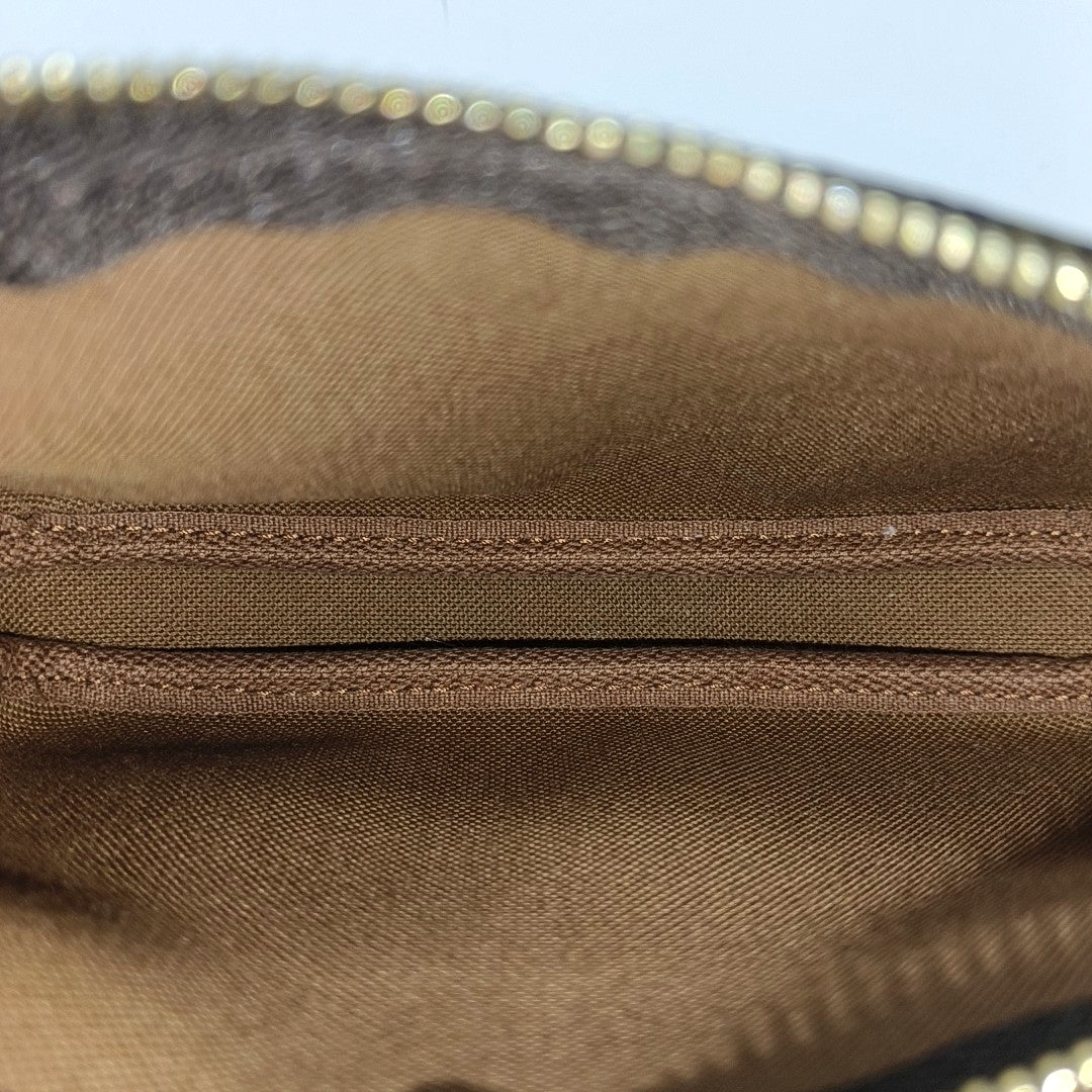 ACCESSOIRES Mini Monogram Coated Canvas Brown