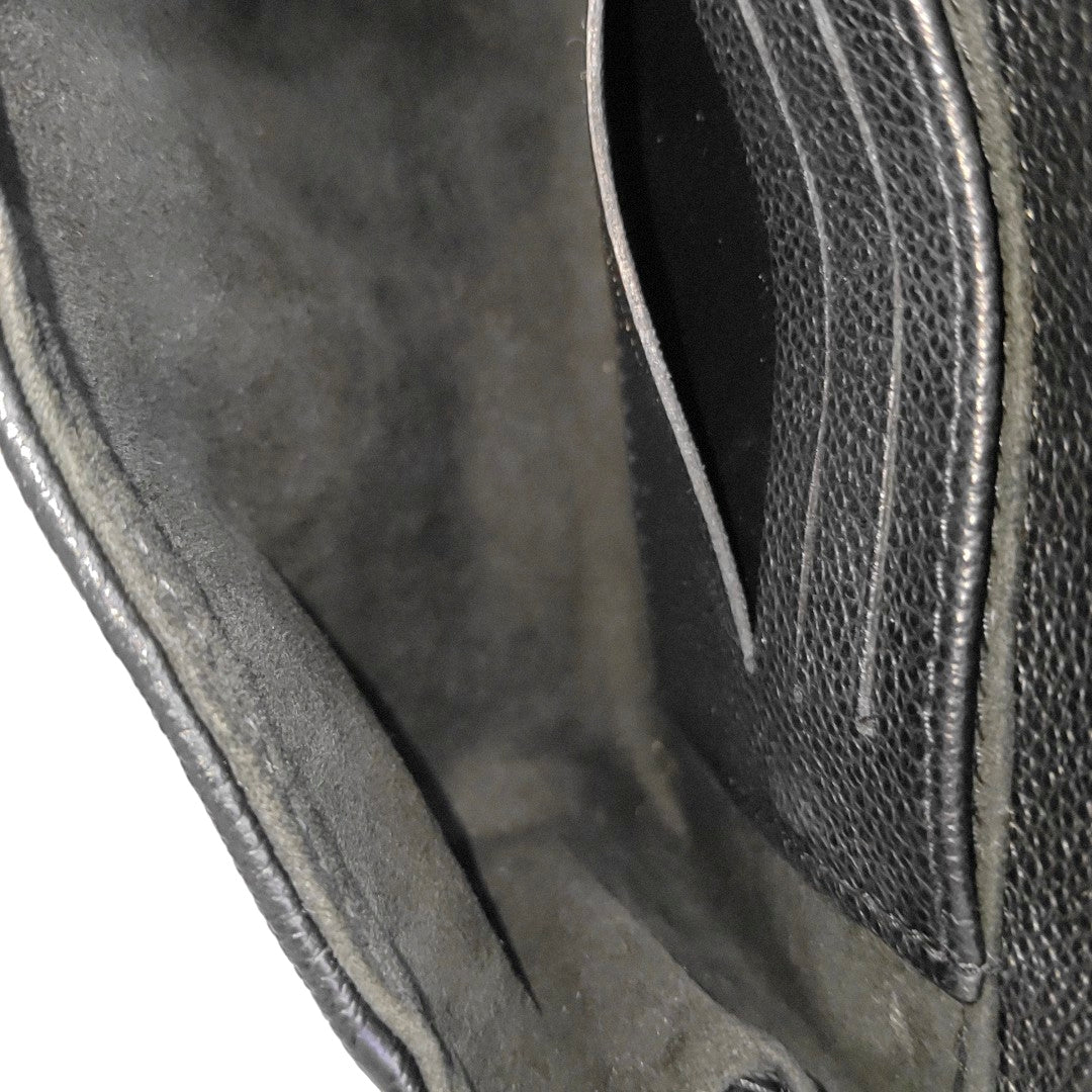 NANO MADELEINE Nano Monogram Calfskin Black