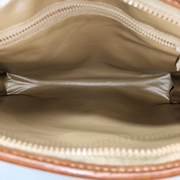 MACADAM CLUTCHES Coated Canvas Beige