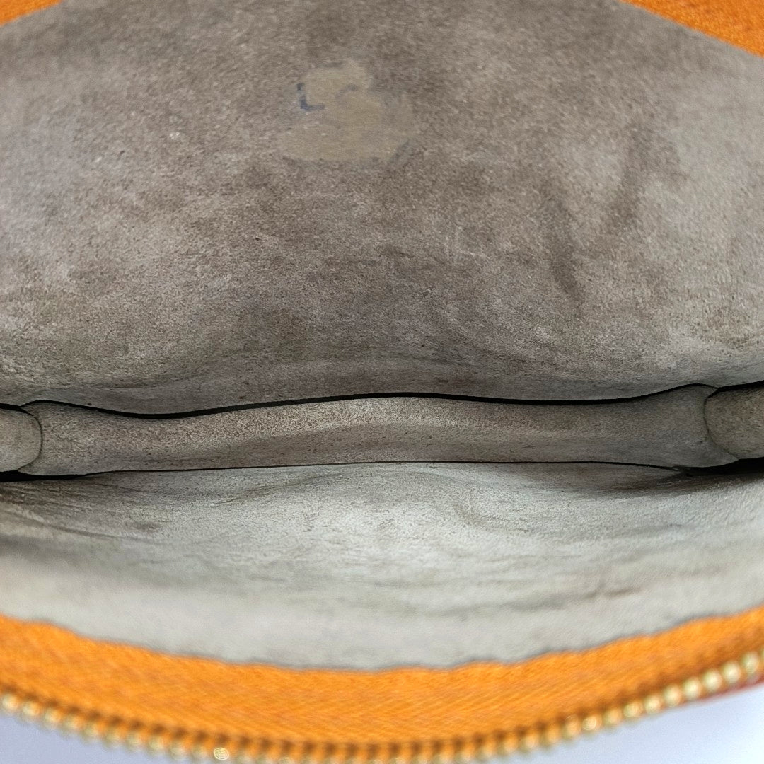 Calfskin Crossbody Bag Orange