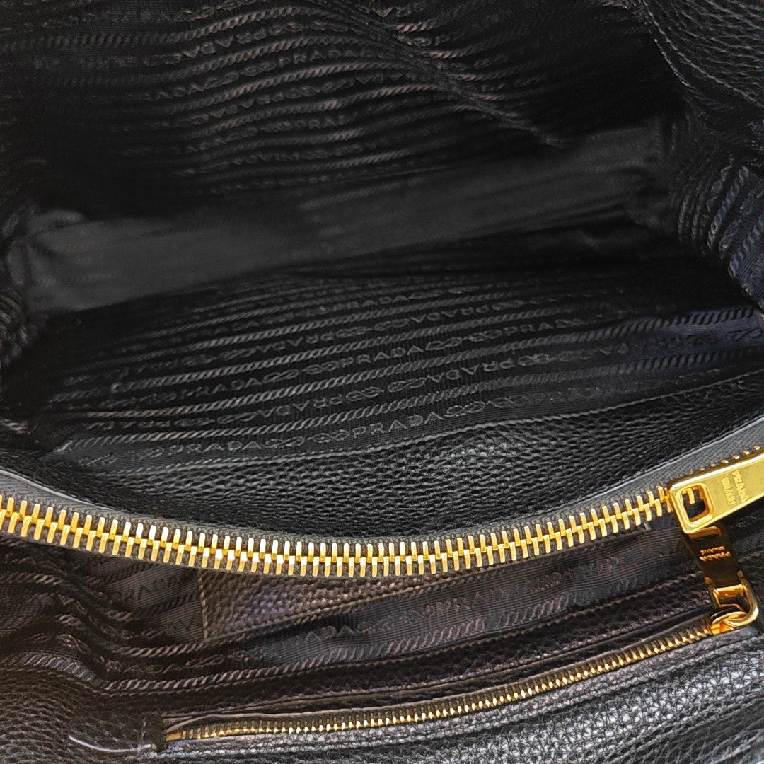 Calfskin Tote Bag Black
