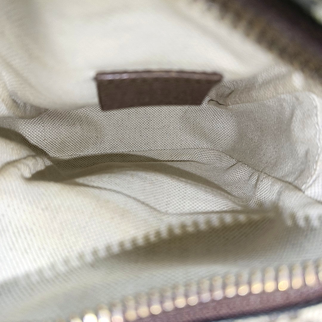Neo Vintage Mini Monogram Coated Canvas Brown