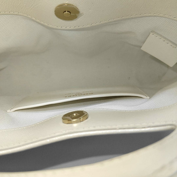 CHANEL 31 Mini Quilted Lambskin White