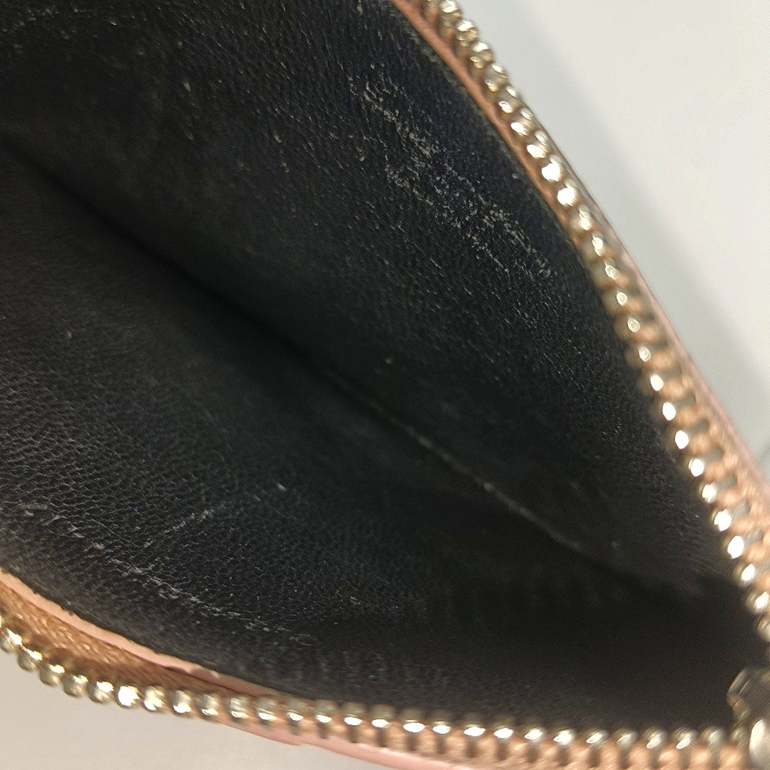 FRAGMENTS Calfskin Pink Card Holder