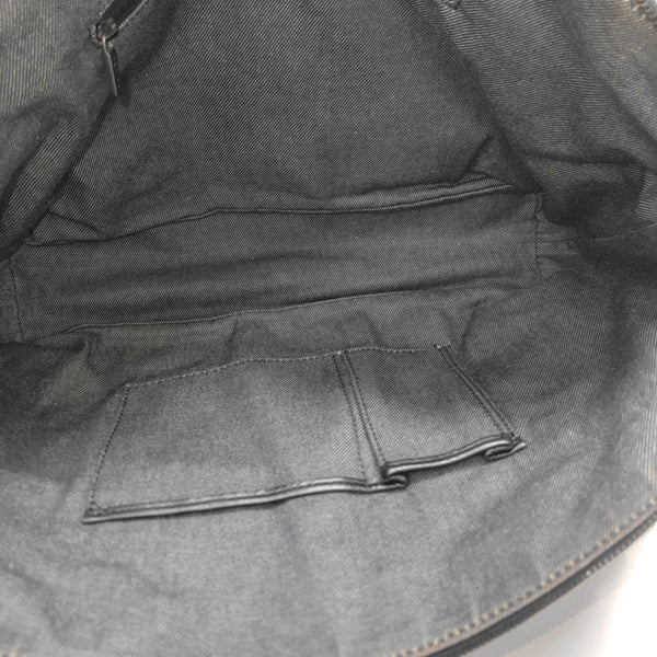 Canvas Top Handle Bag Blue
