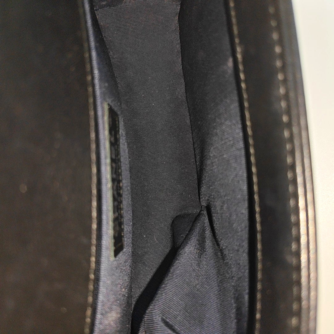 BOY CHANEL Small Chevron Calfskin Black