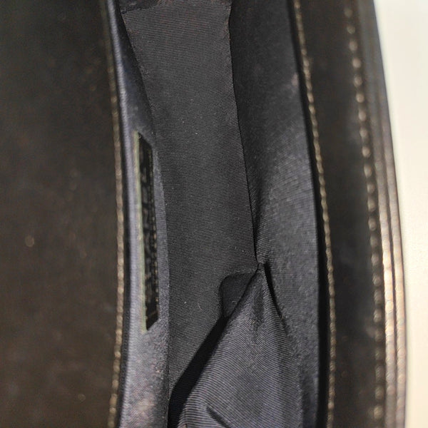 BOY CHANEL Small Chevron Calfskin Black
