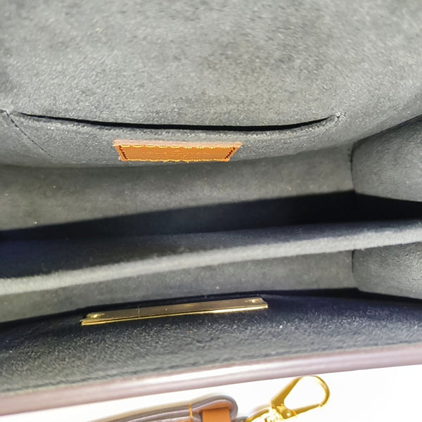 DAUPHINE Mini Monogram Coated Canvas Brown