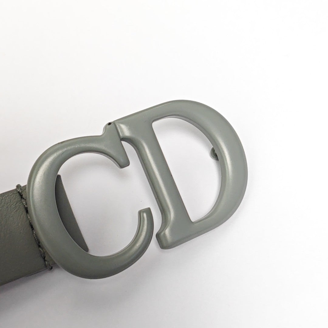 Leather Belt Green