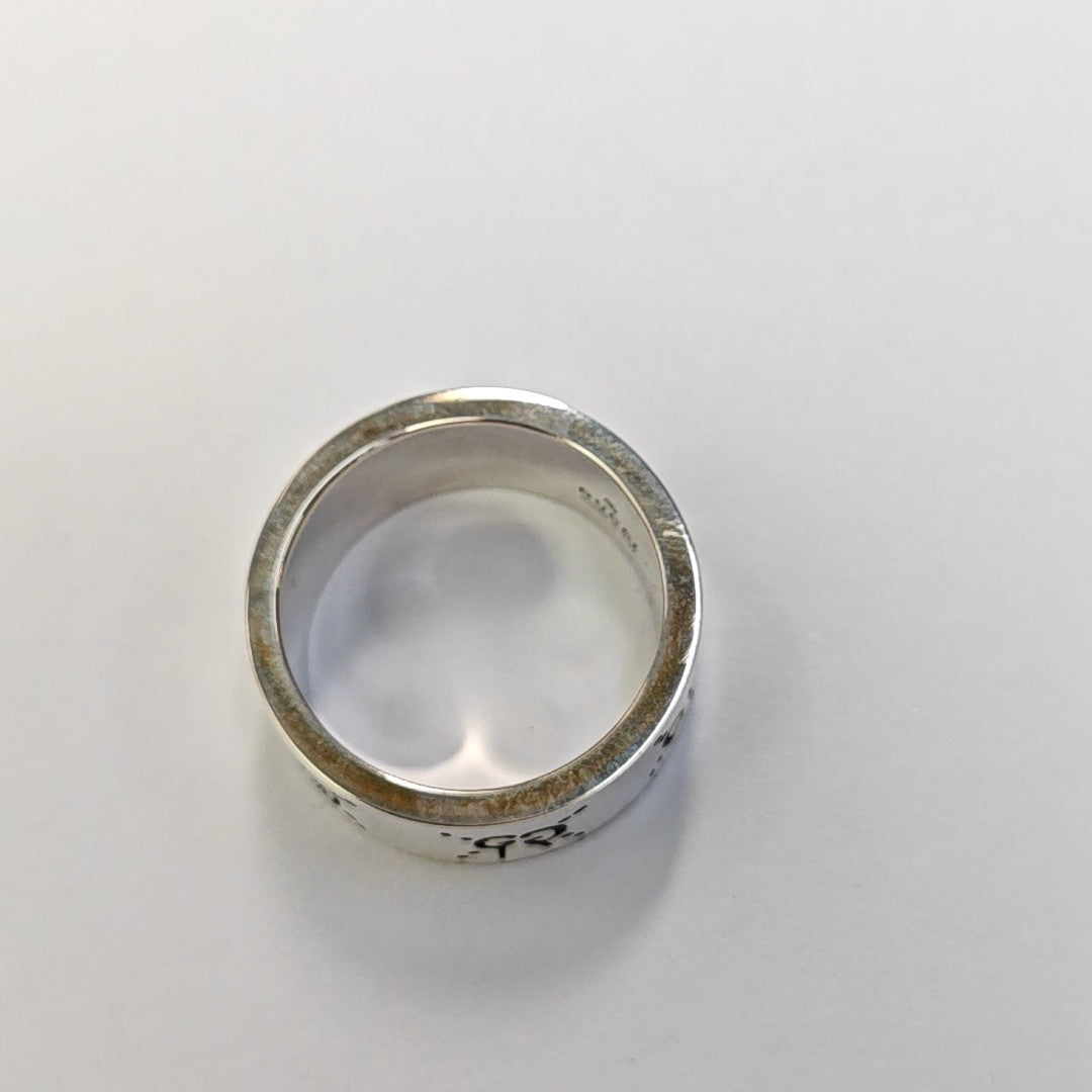 Ghost 925 Sterling Silver Ring EU 55