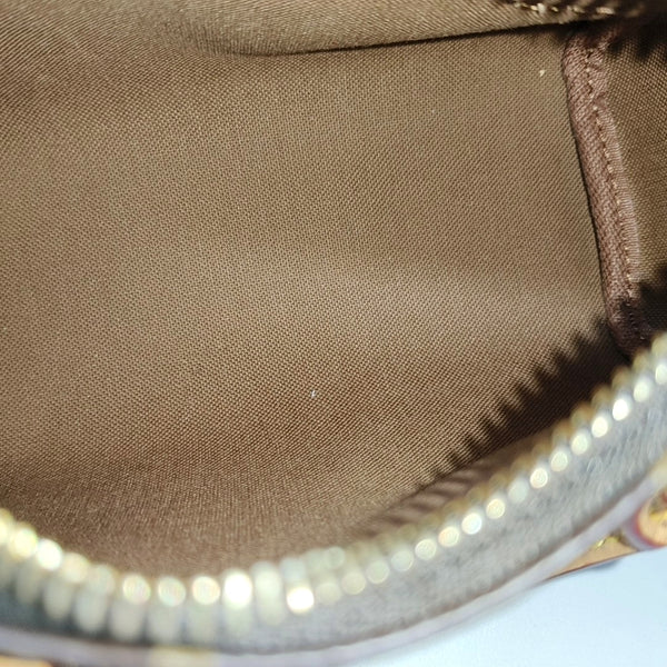 Authenticated pre-owned  SPEEDY Nano Monogram Coated Canvas Brown - Shoulder Bag at Looply