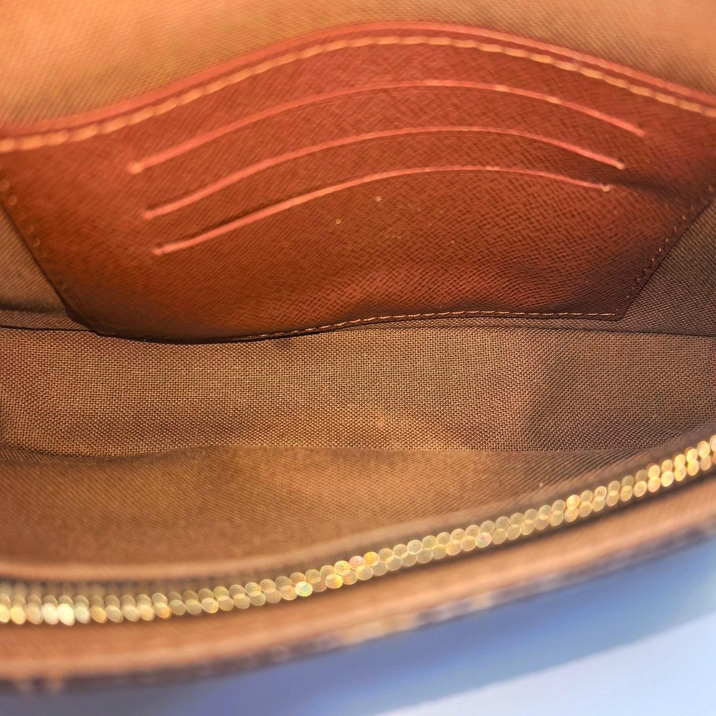 IVY Monogram Coated Canvas Brown