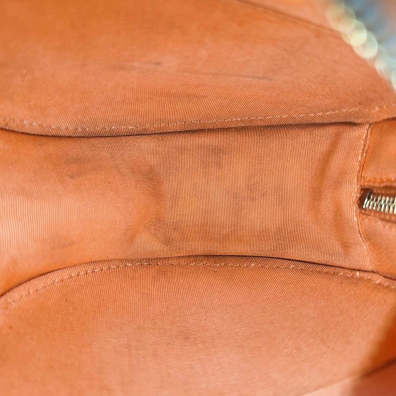 ROUND Quilted Grained Calfskin Pink