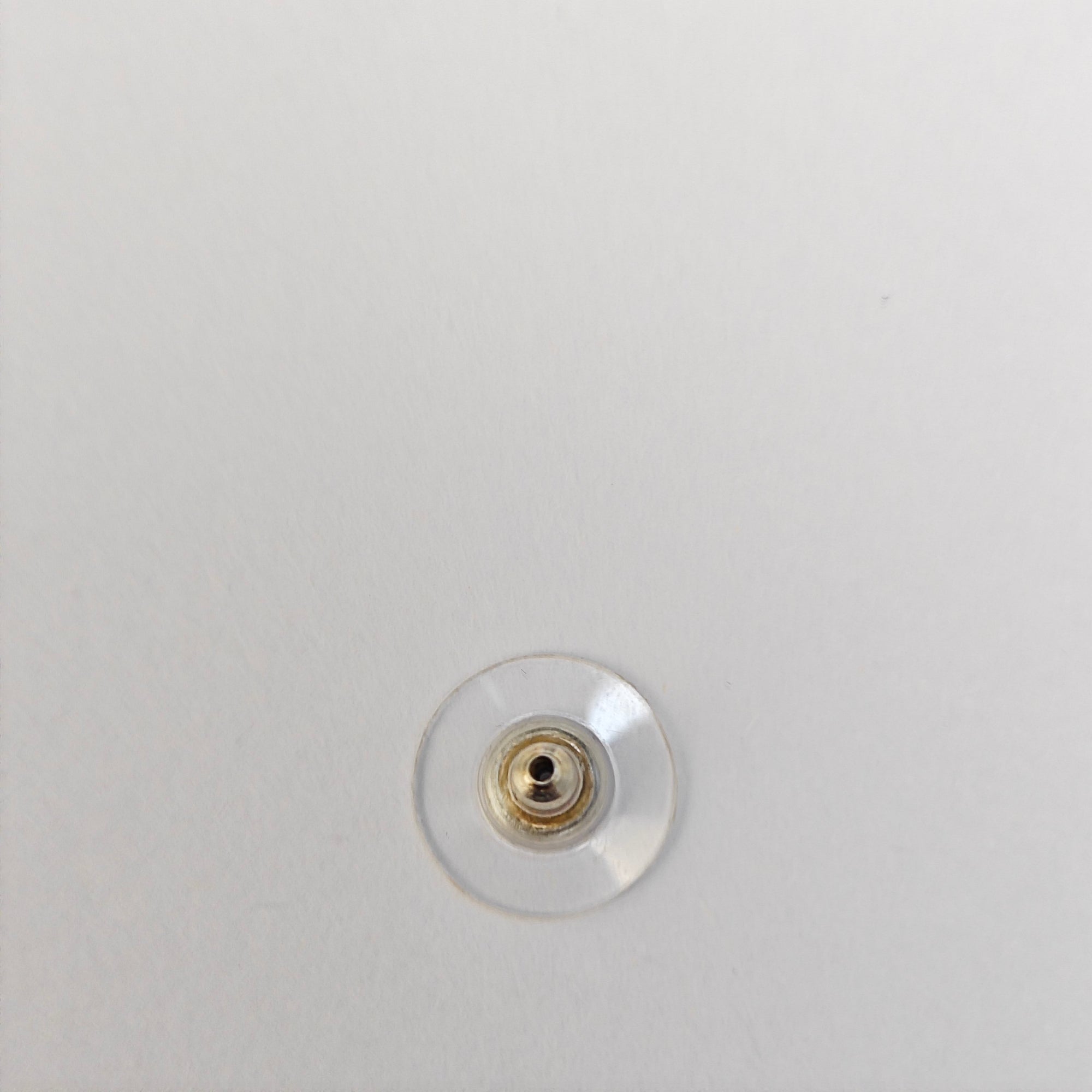 Metal Black Stud Earrings