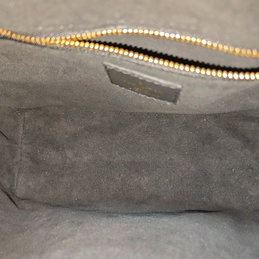 PETITE MALLE Monogram Coated Canvas Brown