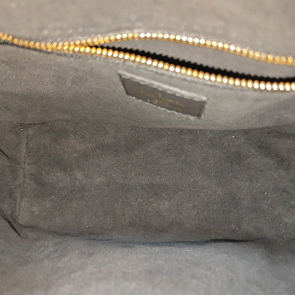PETITE MALLE Monogram Coated Canvas Brown