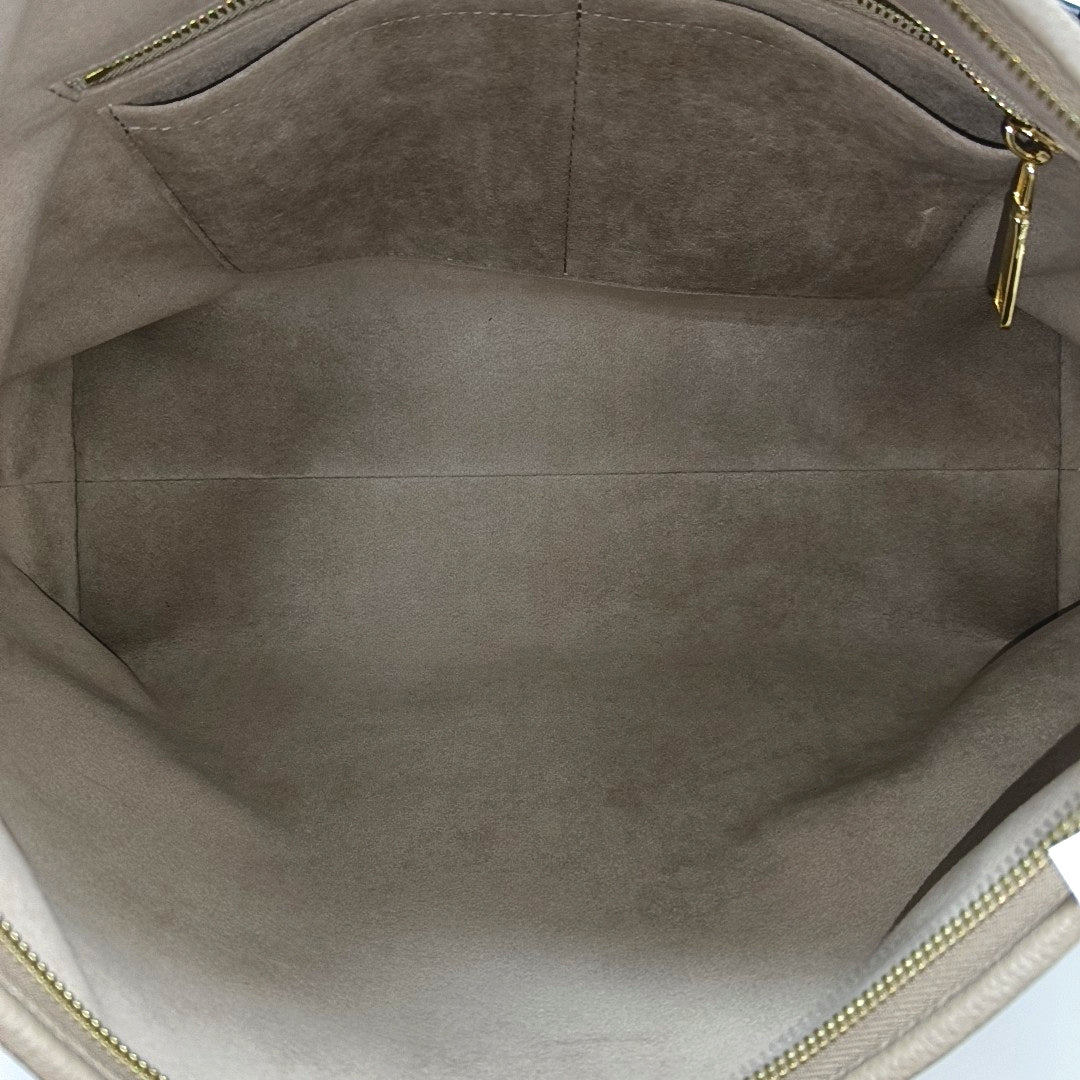 CARRYALL MM Monogram Calfskin Gray