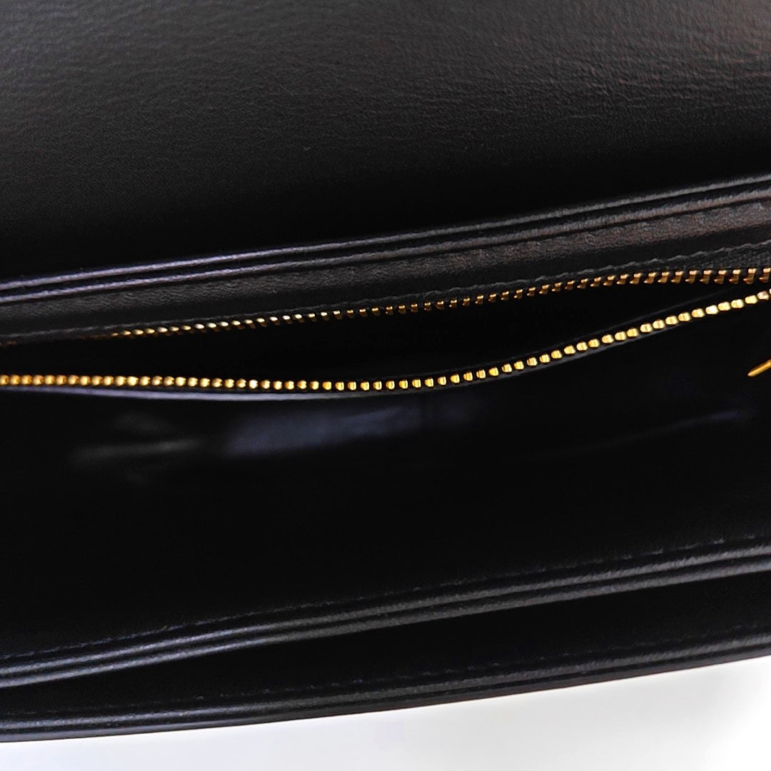 TRIOMPHE Teen Calfskin Black