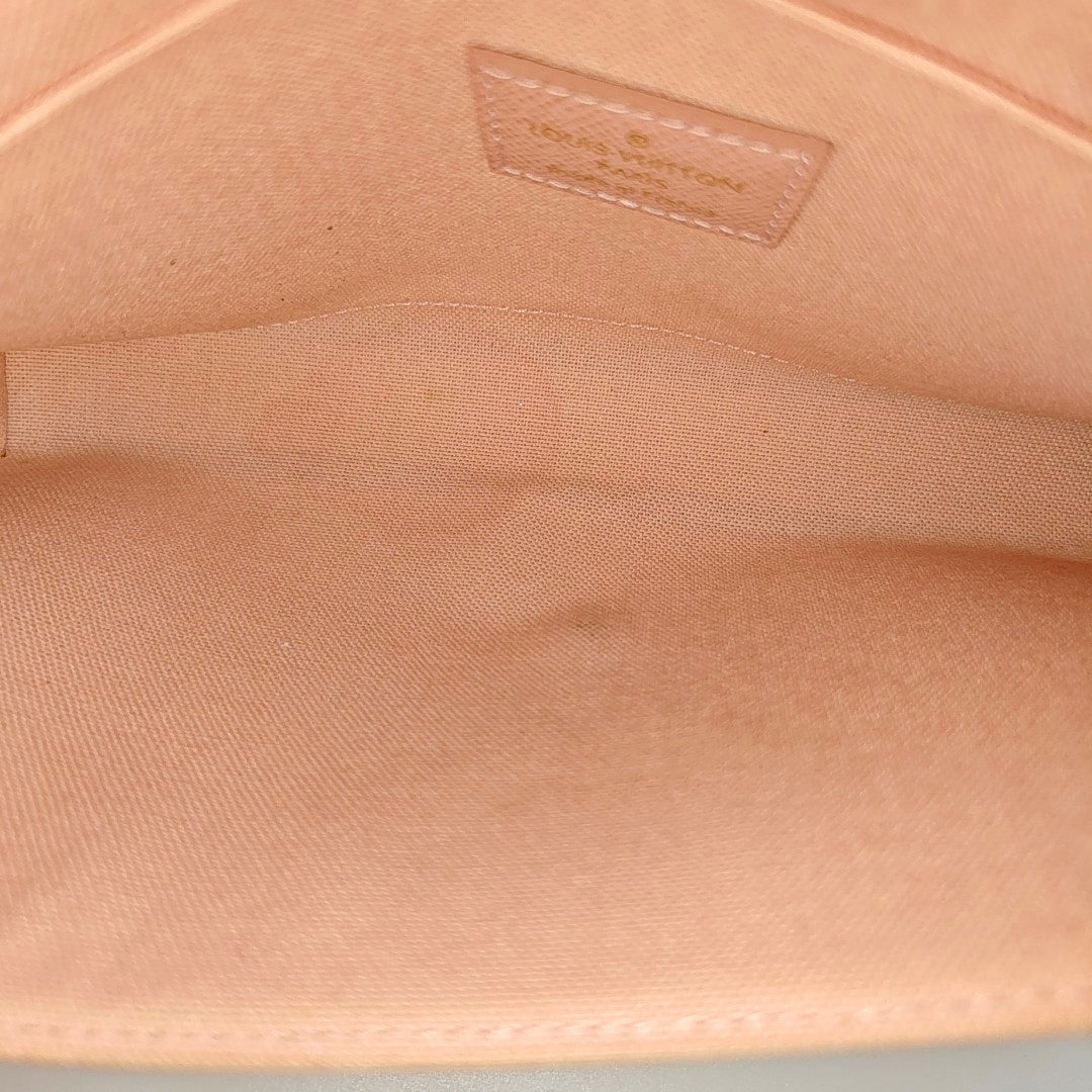 FÉLICIE Damier Azur Coated Canvas White