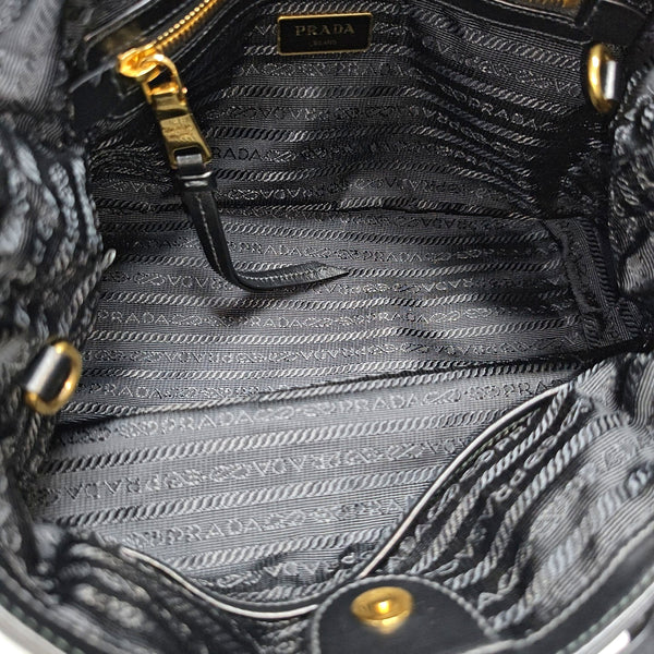 Nylon Shoulder Bag Black