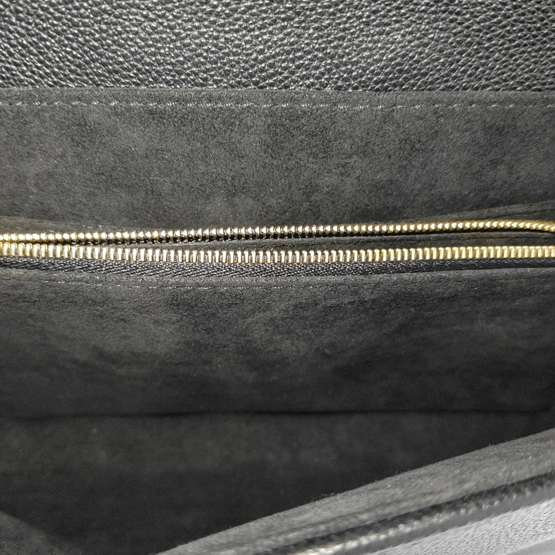 MADELEIN Monogram Calfskin Black