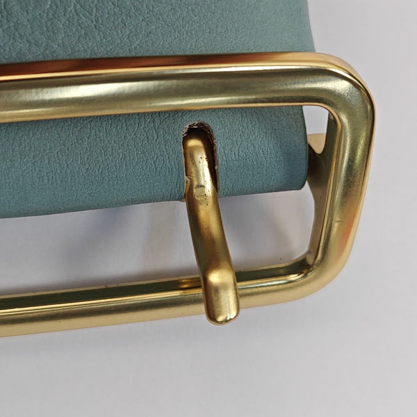 Leather Belt Blue