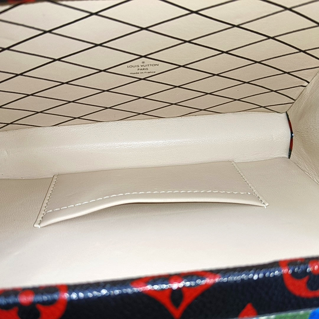 PETITE MALLE Calfskin Multicolor