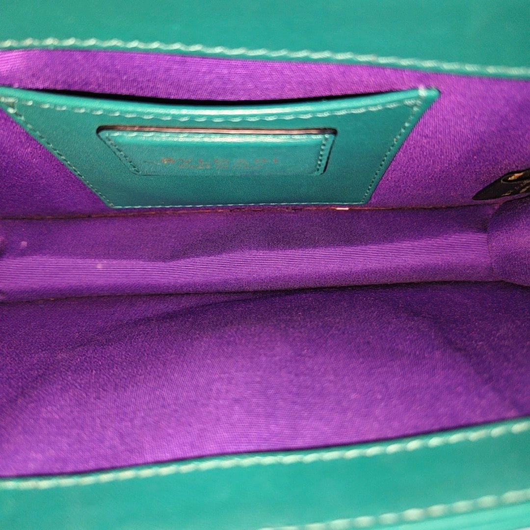 SERPENTI FOREVER Small Calfskin Green