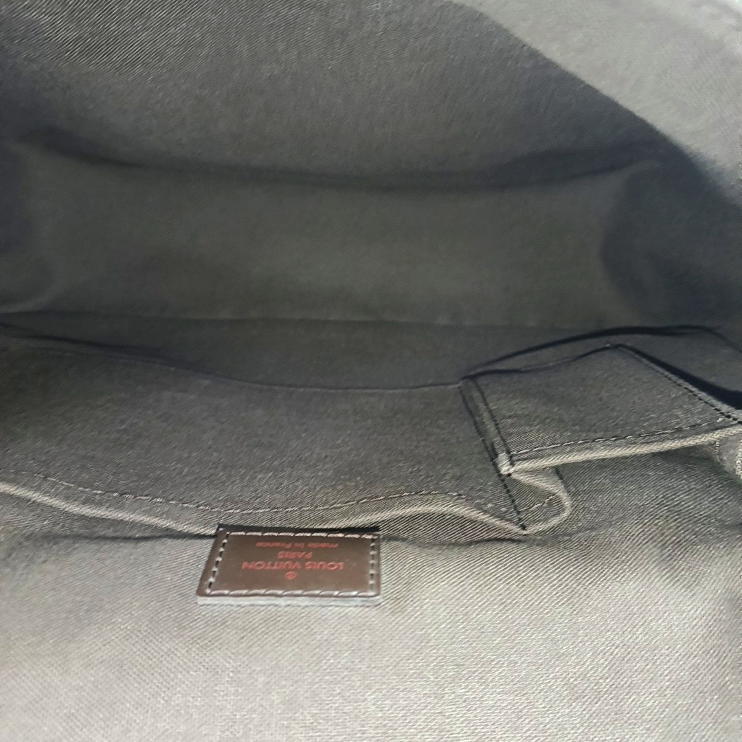 MELVILLE Damier Ebene Coated Canvas Brown