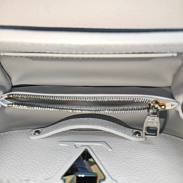 CAPUCINES Mini Calfskin Blue