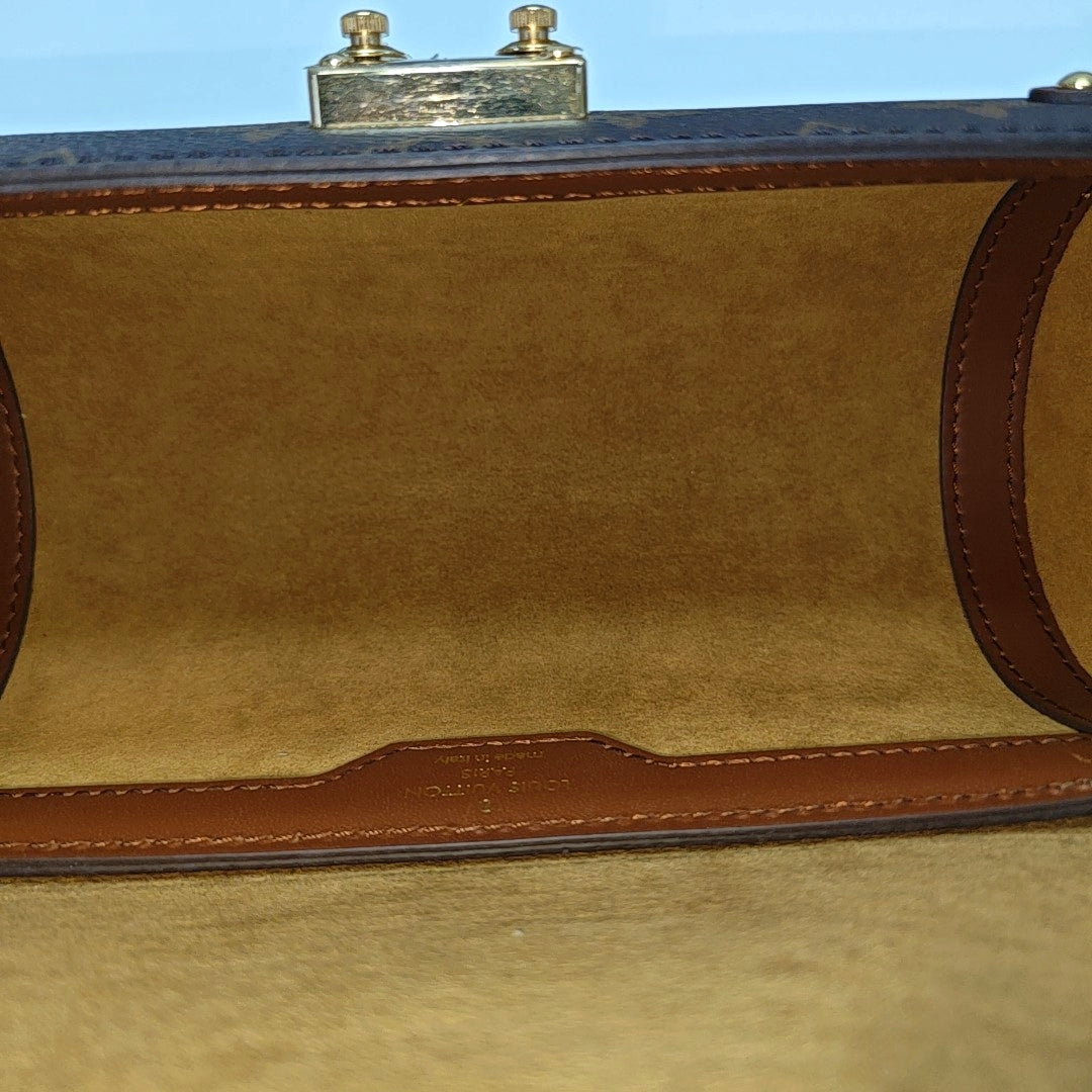 PAPILLON 19 Monogram Coated Canvas Brown